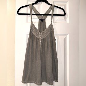 Grey-green tank